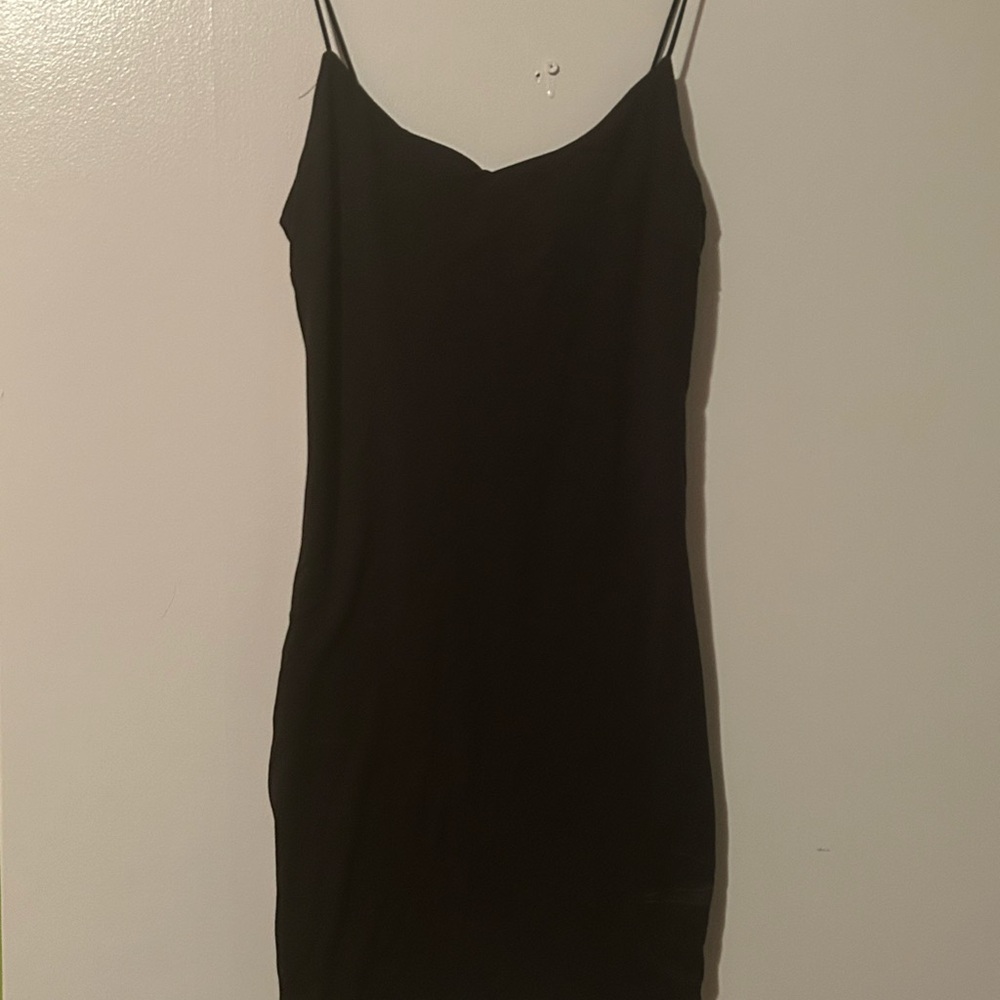 Rue21 Black Sleeveless Mini Slip Dress